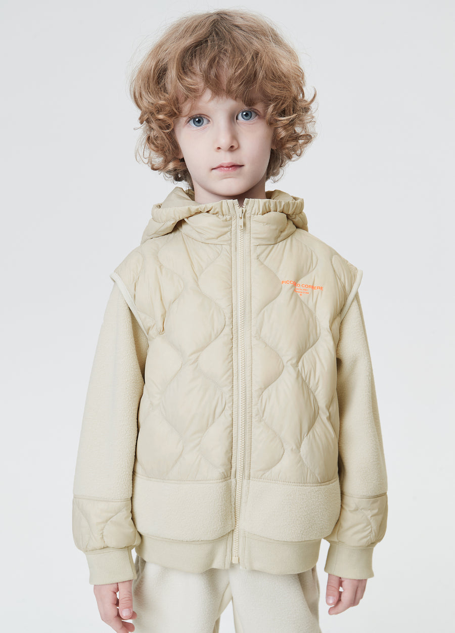 JNBY White Down Zip Up Jacket