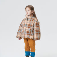 JNBY Beige Plaid Down Coat