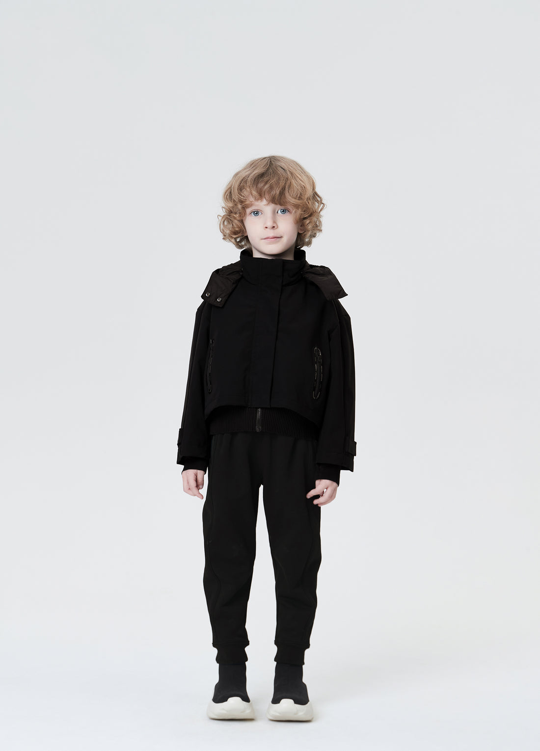JNBY Black High Neck Down Coat