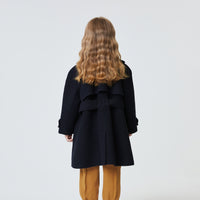 JNBY Navy Wool Coat