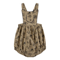Little Cotton Clothes Floral Rose Cord Dalia Romper