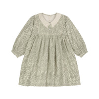 Little Cotton Clothes Laurel Porcelain Floral Vivienne Dress
