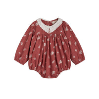 Little Cotton Clothes Emilie Romper - Winter Jasmine Floral