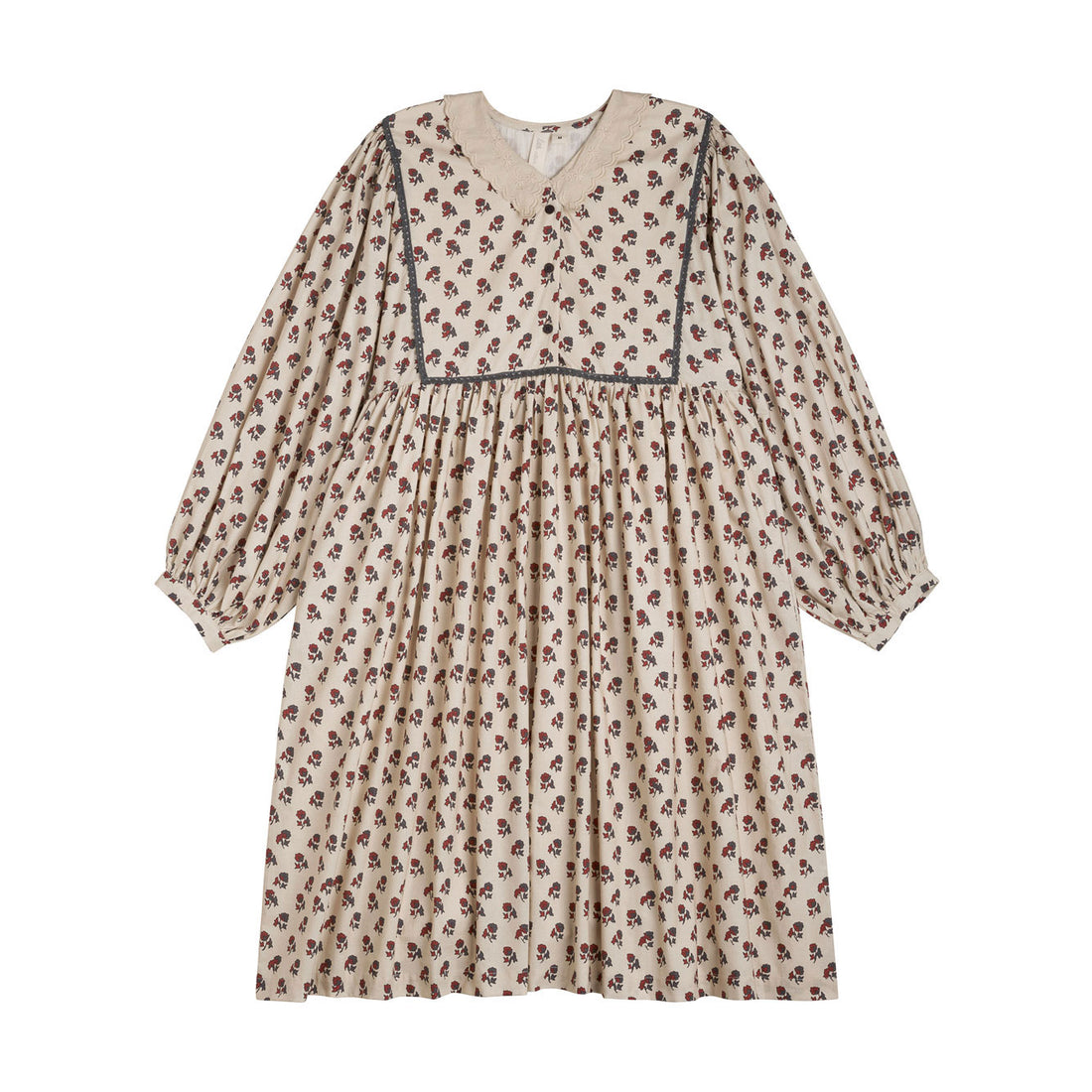Little Cotton Clothes Ladies Vivienne Dress - Ruby Floral