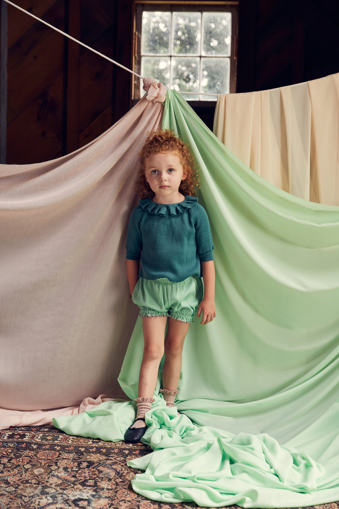Misha and Puff Yves Top - Spruce Tea