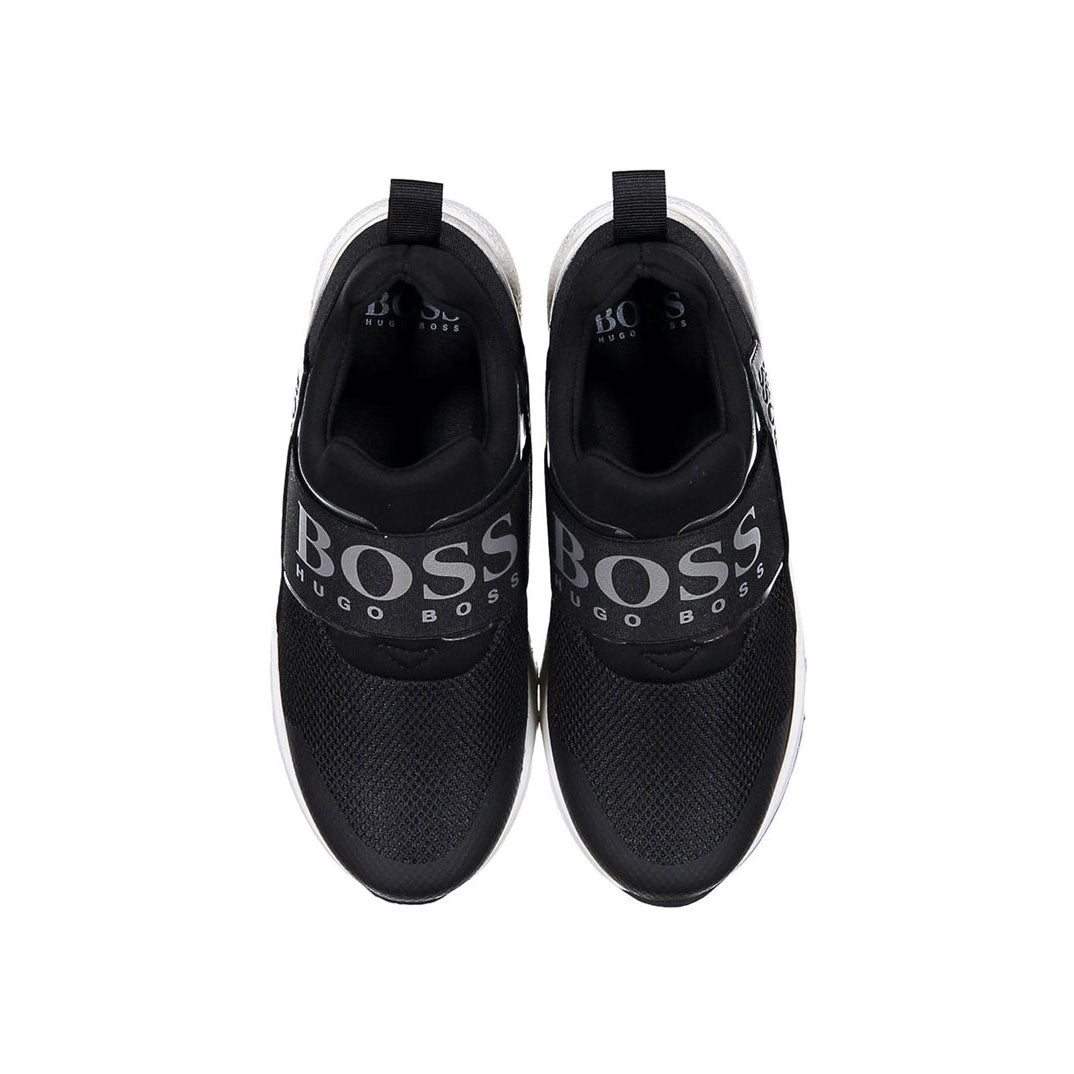Hugo Boss Black Mesh Effect Sneakers