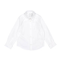 Hugo Boss White Oxford Long Sleeve Shirt