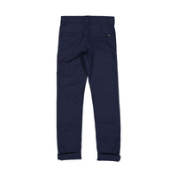 Hugo Boss Navy Twill Trousers