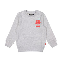 Scotch Shrunk Grey Artwork Crewneck Sweater