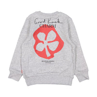 Scotch Shrunk Grey Artwork Crewneck Sweater