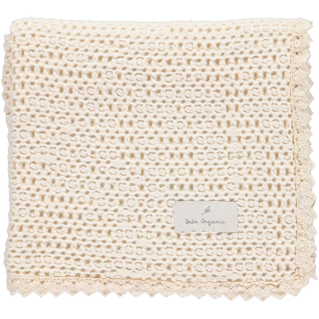 Bebe Organic Natural Bebe Waffle Blanket