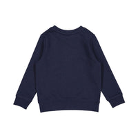 Hugo Boss Navy French Terry Printed Sweatshirt