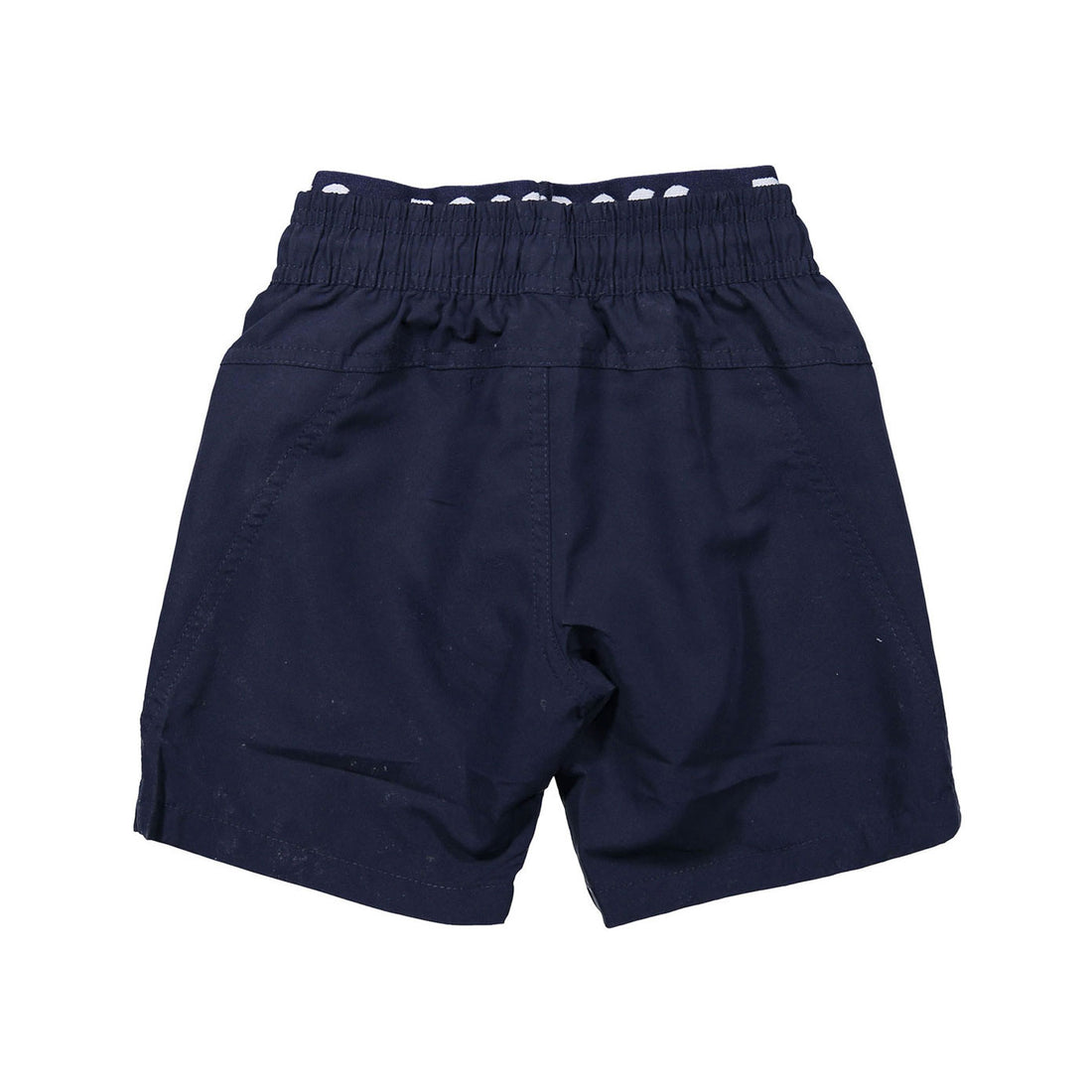 Hugo Boss Navy Jacquard Waist Swimshorts
