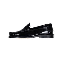 Papanatas Black Classic Leather Loafer