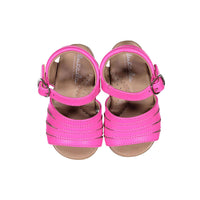 Papanatas Fuchsia Neon Strap Sandals