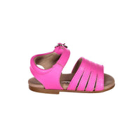 Papanatas Fuchsia Neon Strap Sandals
