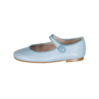 Papanatas Bright Mint Leather Mary Janes