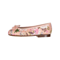 Papanatas Pink Floral Ballet Flats