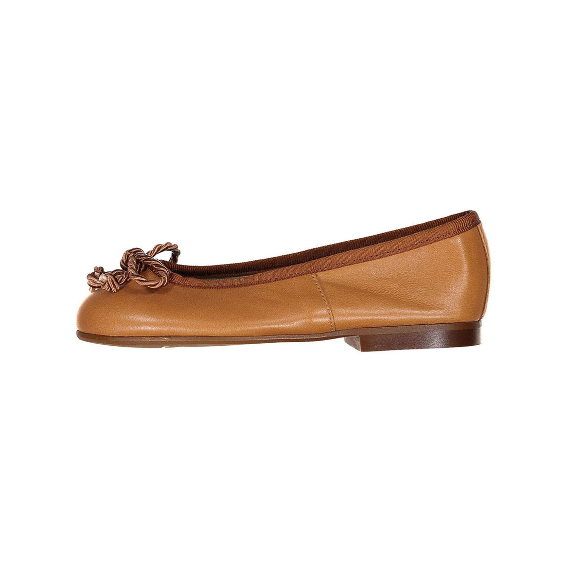 Papanatas Cognac Ballet Flats