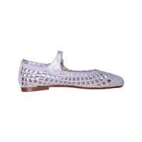 Papanatas Lilac Openwork Mary Janes