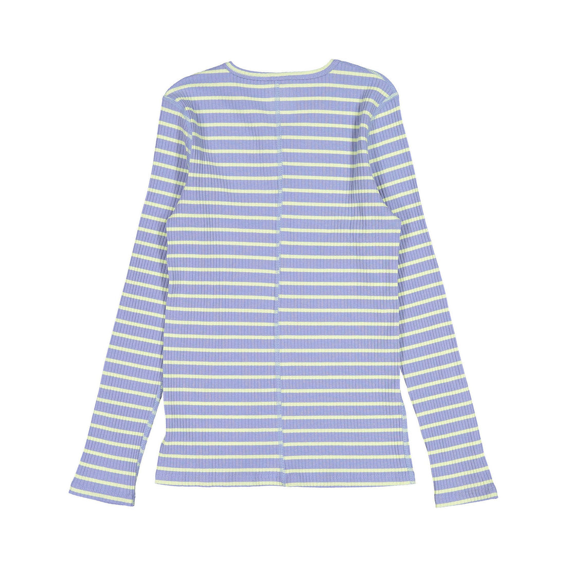 FYI Blue/Yellow Striped Henley Tee
