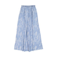 FYI Light Denim Distressed Long Skirt