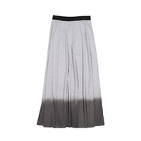 FYI Heather Grey Dip Dye Long Skirt
