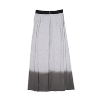 FYI Heather Grey Dip Dye Long Skirt