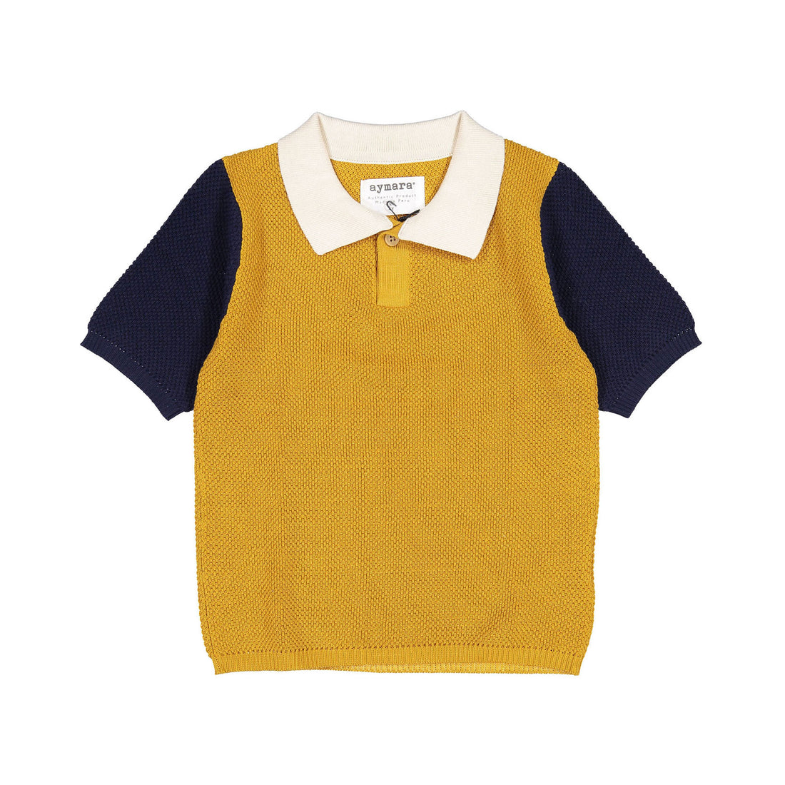 Aymara Honey Colorblock Enzo Knit Pullover