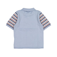 Aymara Sky Woven Lucas Knit Polo