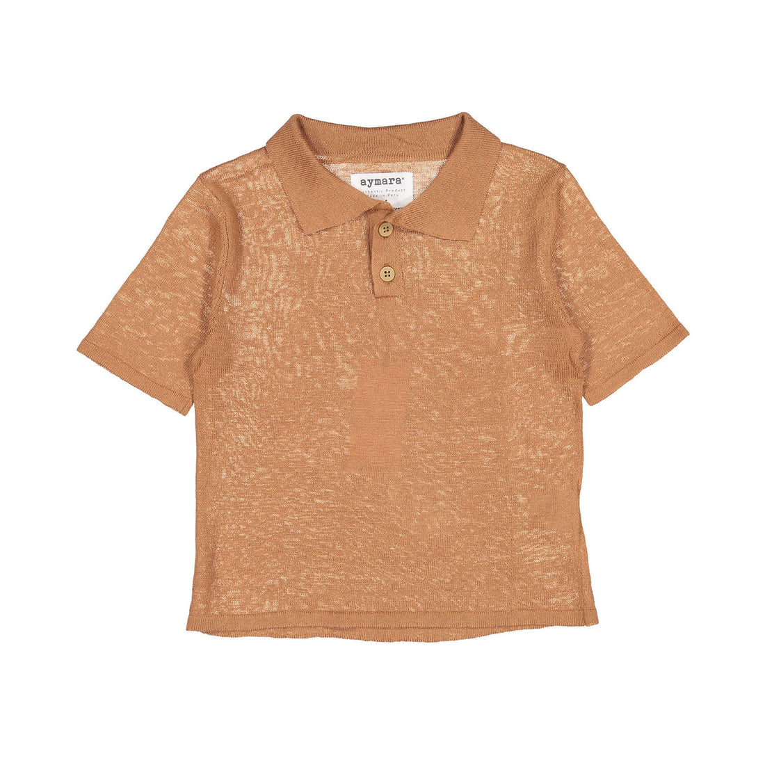 Aymara Copper Baltazar Linen Polo