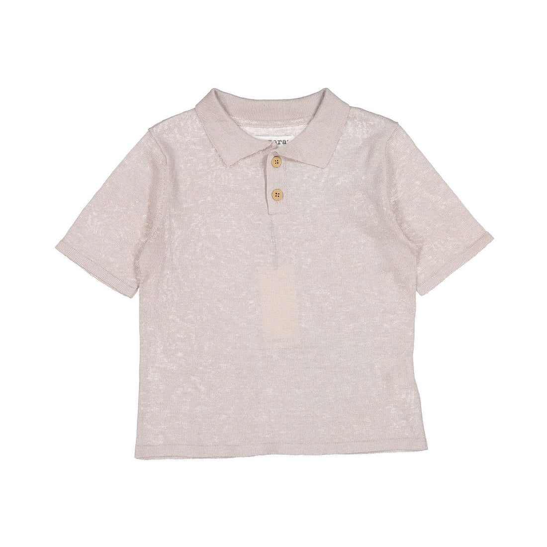 Aymara Beige Baltazar Linen Polo