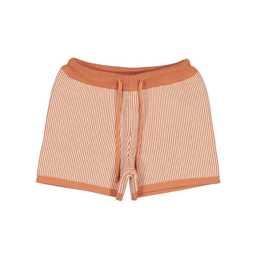 Aymara Copper Stripe Anita Knit Shorts