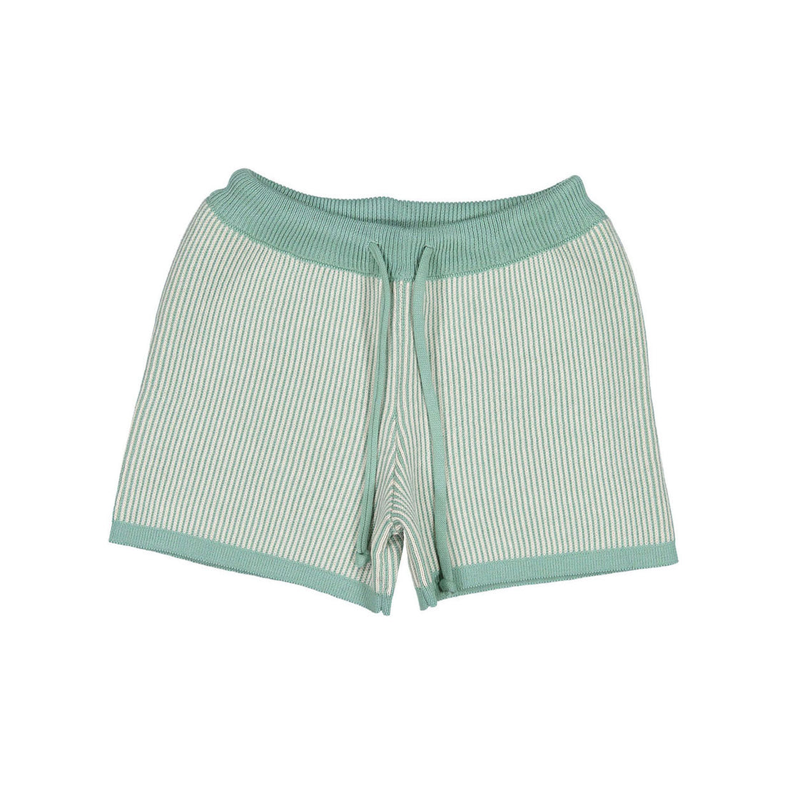 Aymara Mint Stripe Anita Knit Shorts