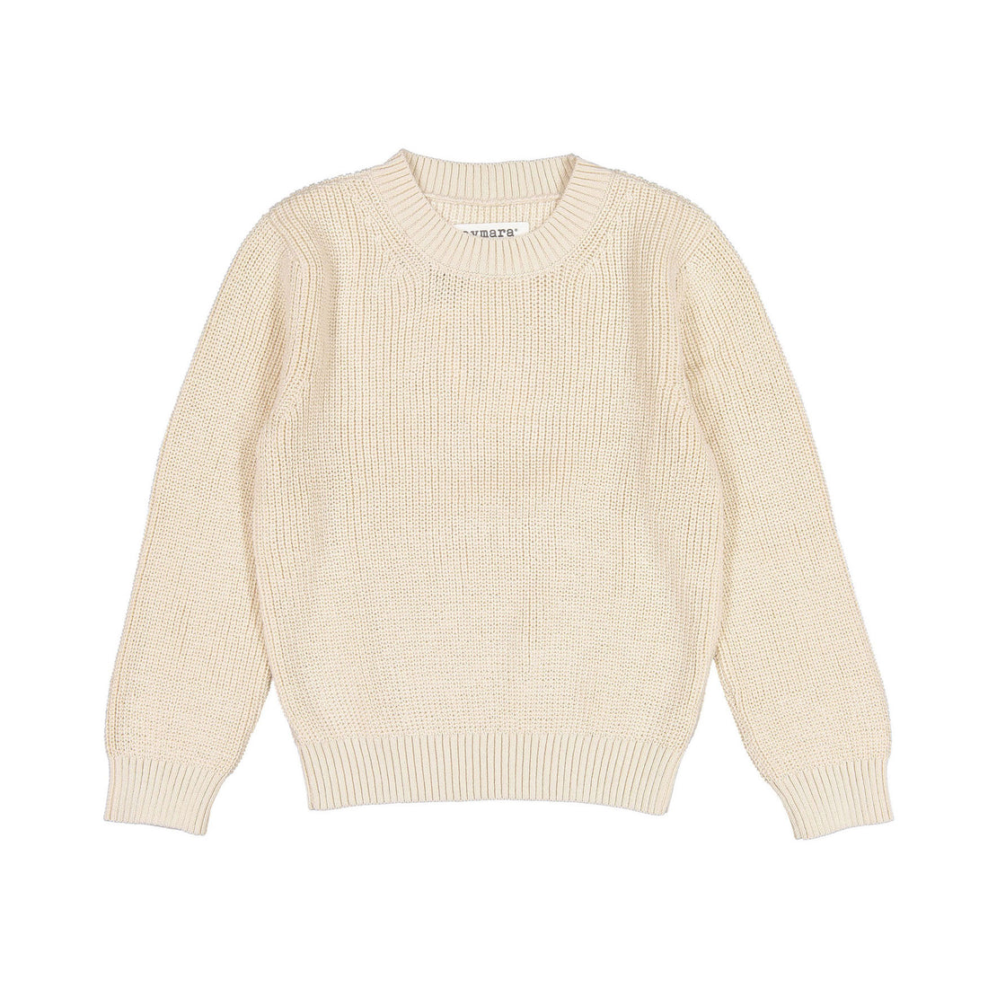 Aymara Ecru Organic Knit Sweater