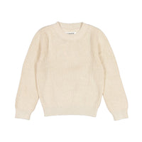 Aymara Ecru Organic Knit Sweater