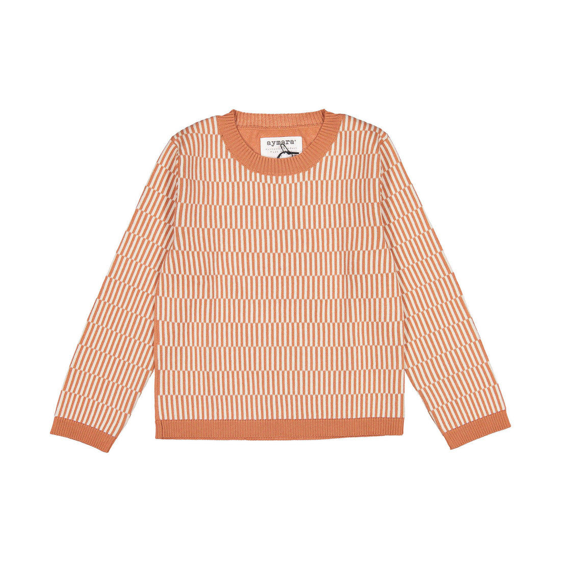 Aymara Copper Bert Cotton Knit Pullover