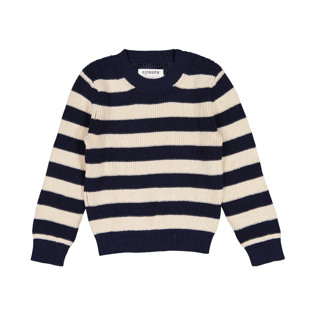 Aymara Navy Stripe Nicolas Pullover