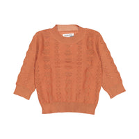 Aymara Copper Diamond Openwork Anja Sweater