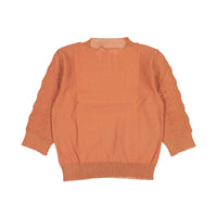 Aymara Copper Diamond Openwork Anja Sweater