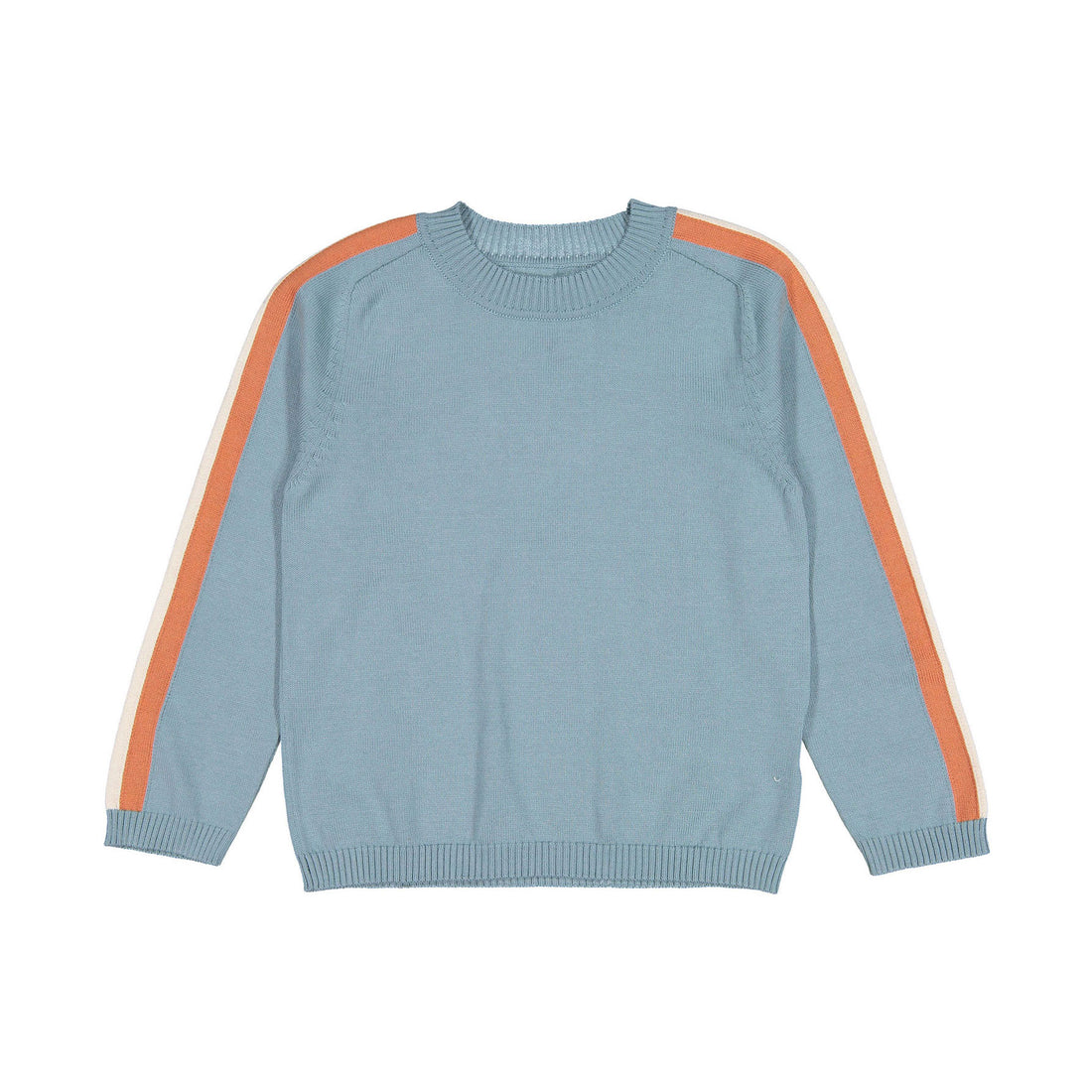 Aymara Petrol Andres Sleeve Stripe Pullover
