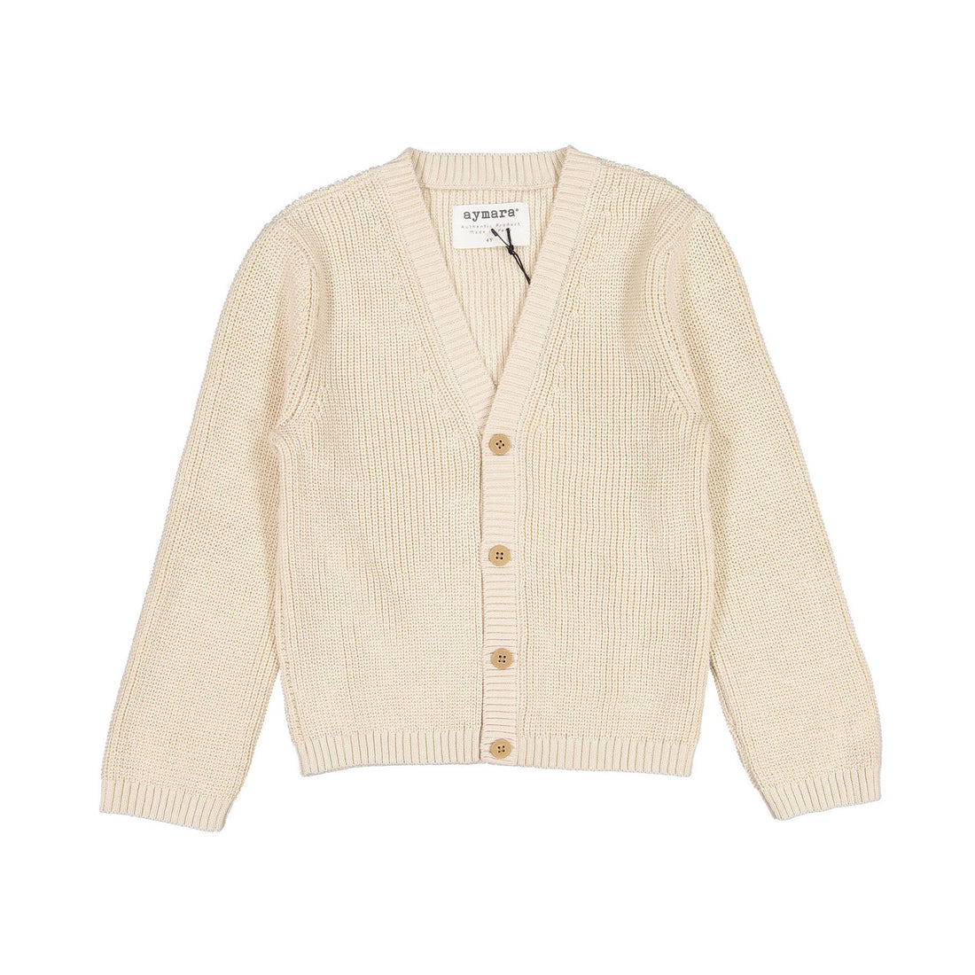 Aymara Ecru Jimmy Cardigan
