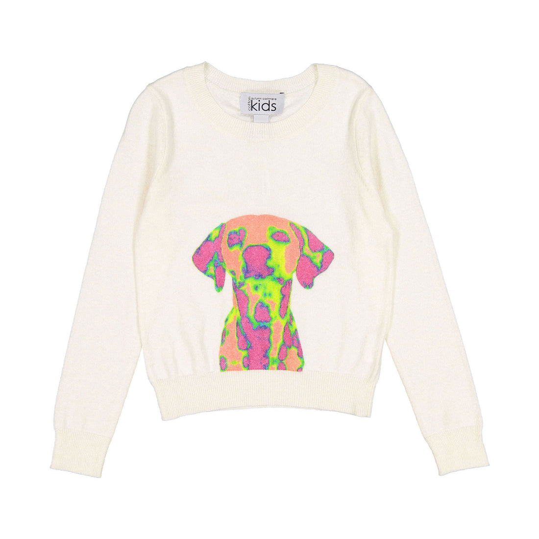 Autumn Cashmere Tigerlily Combo Dog Print Crew