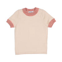 Autumn Cashmere Latte Sunset Multi Media Trim Tee