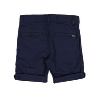 Hugo Boss Navy Twill Bermuda Shorts