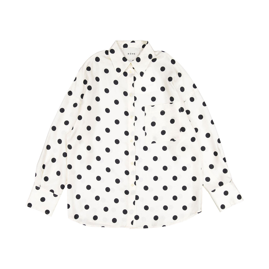 Rohe Maxi Dot Charlie Blouse