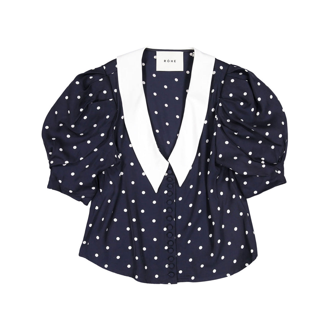 Rohe All Over Dot Mima Blouse