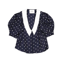Rohe All Over Dot Mima Blouse
