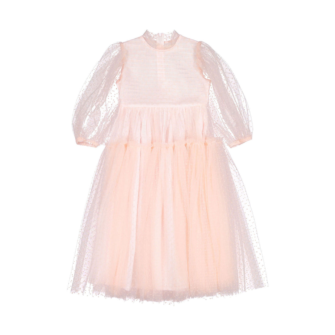 Petite Amalie Dotty Tulle Gown