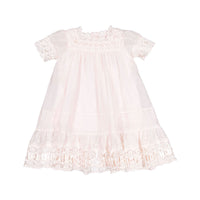 Petite Amalie Mary Embrodiered Border Dress